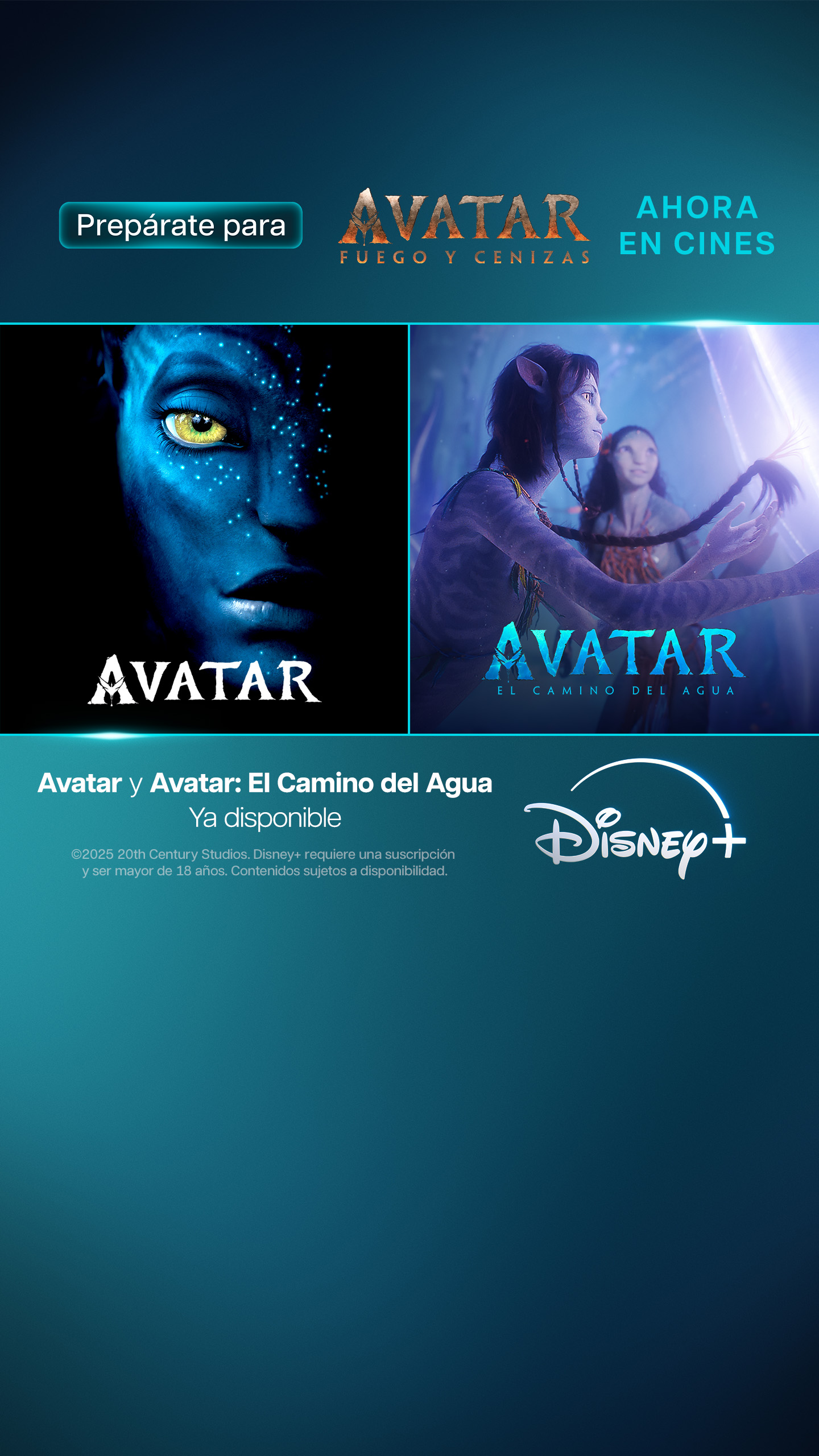 Disney+ Facebook ad