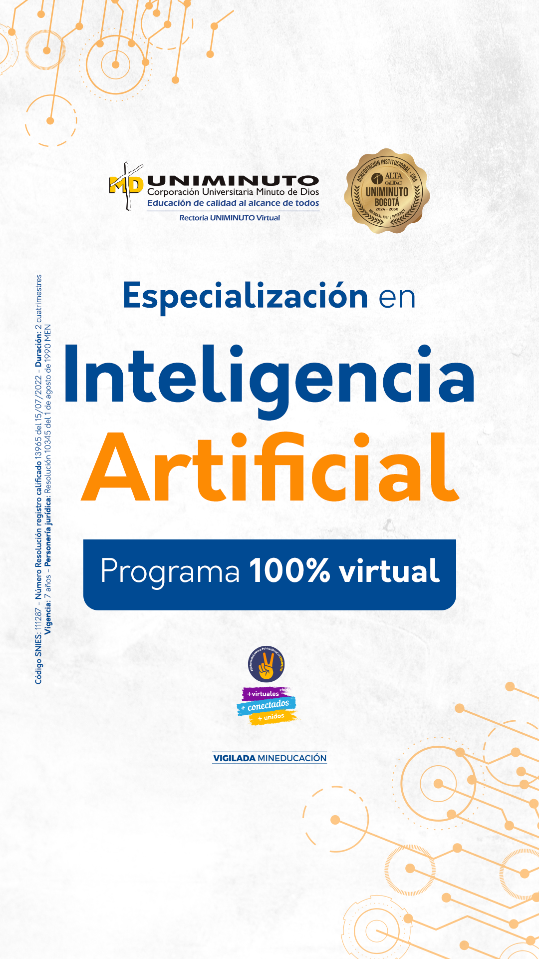 Estudia Remoto Facebook ad from Mar 4, 2026