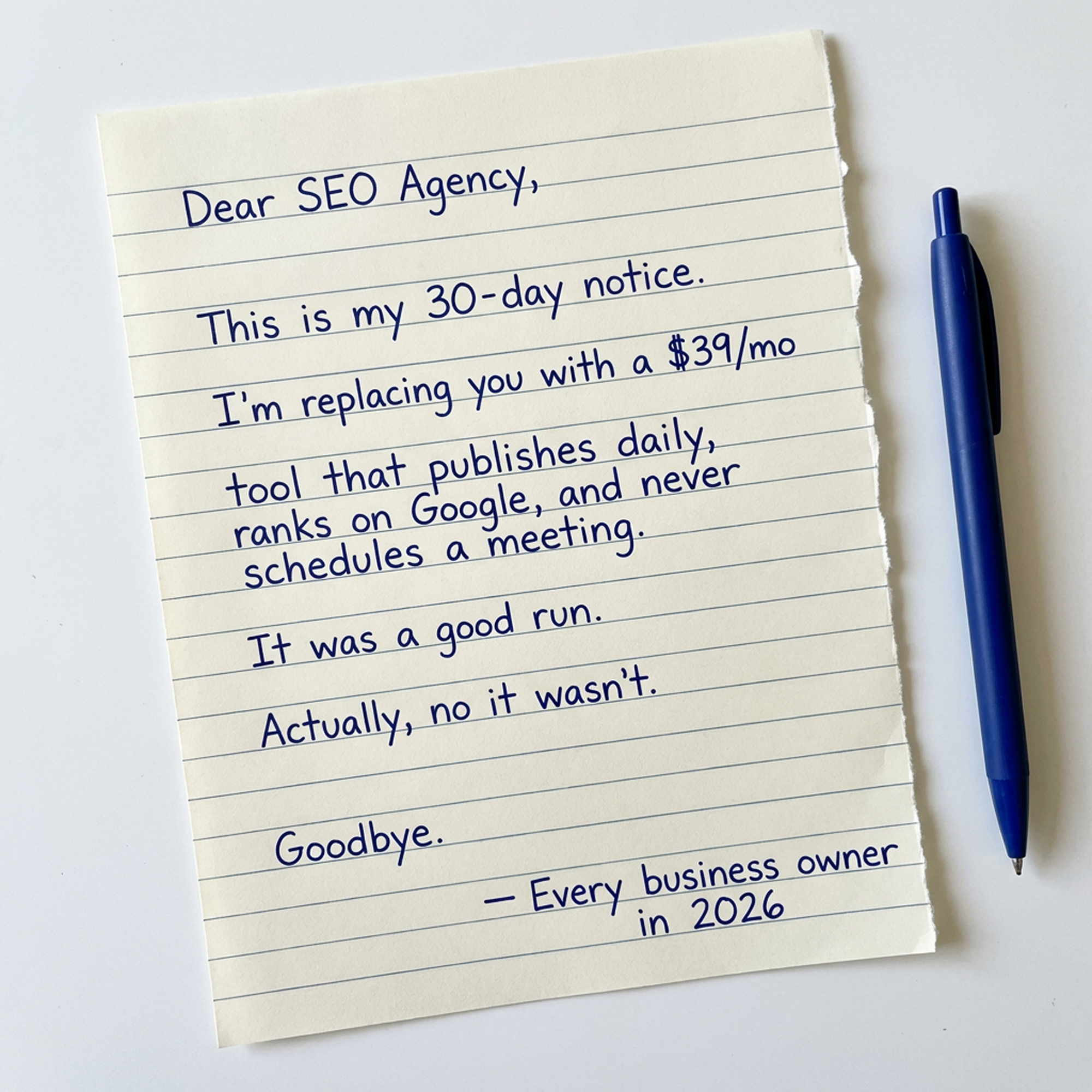 Soro SEO Facebook ad
