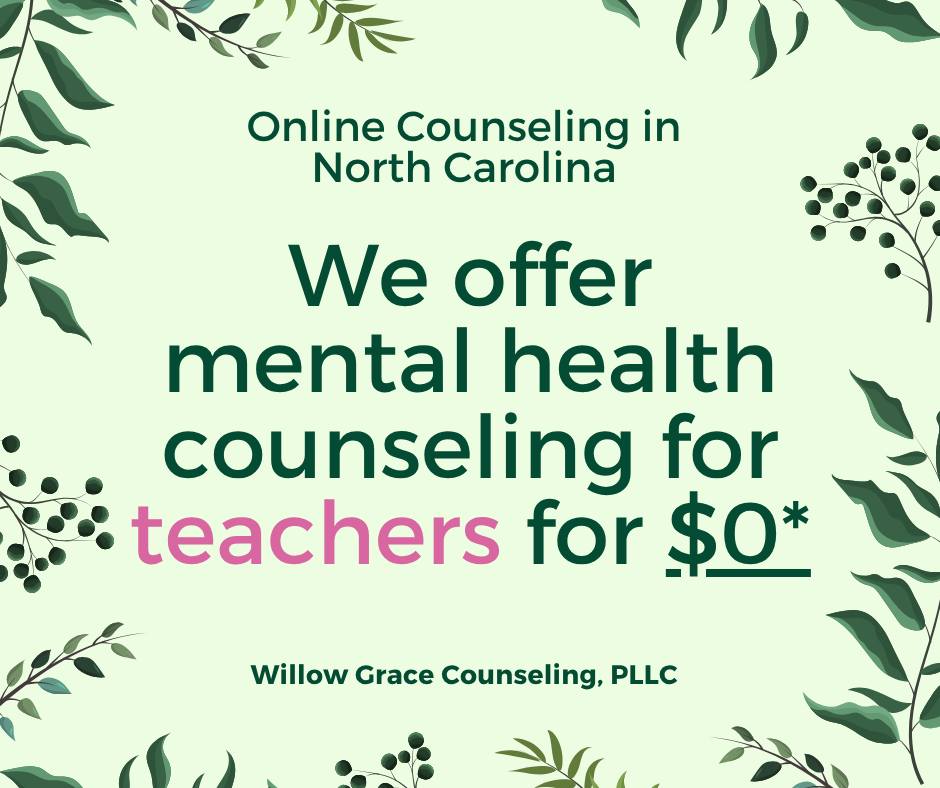 Willow Grace Counseling, PLLC Facebook ad: Willow Grace Counseling, PLLC | Heal and Thrive Today…