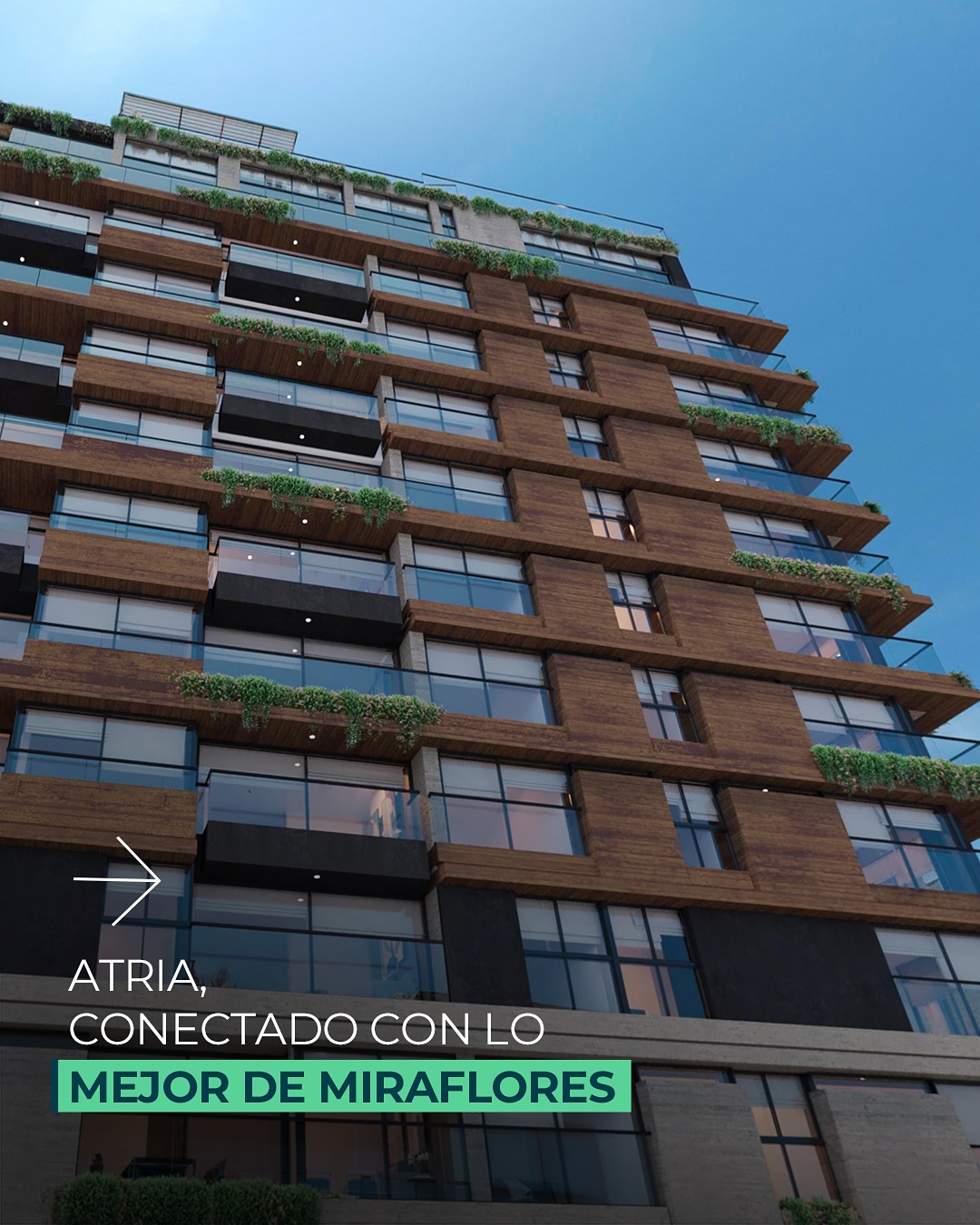 Atom Desarrollo Inmobiliario Facebook ad: A minutos de todo lo que hace especial…