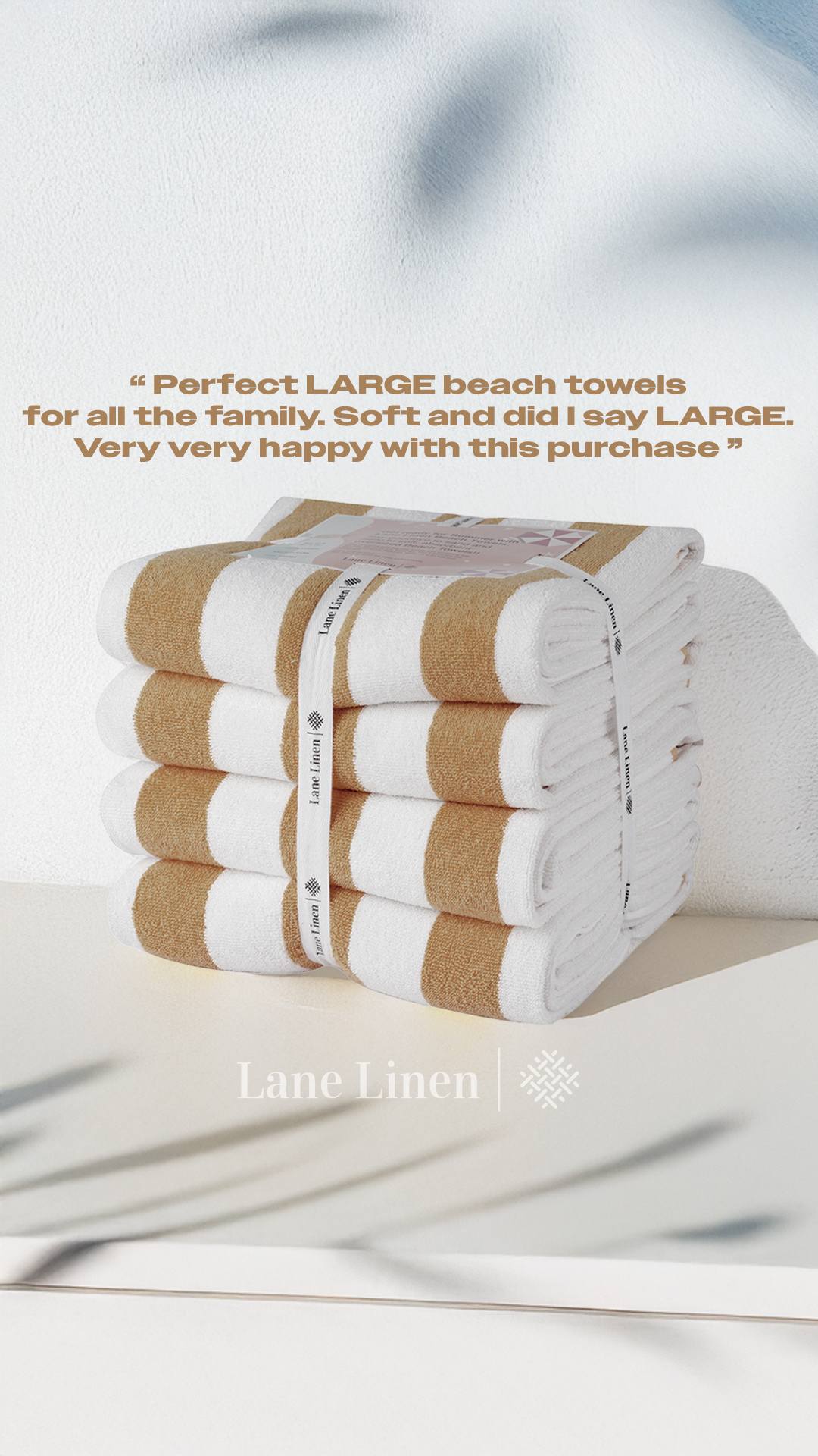 Lane Linen Facebook ad from Feb 23, 2026