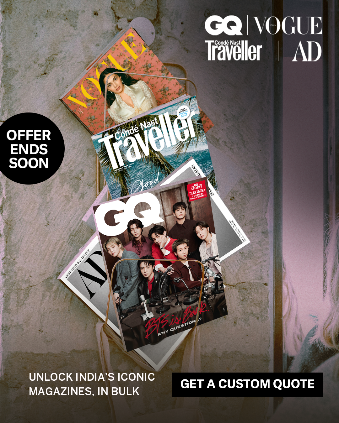 VOGUE India Facebook ad: Explore Condé Nast Partnership Opportunities
