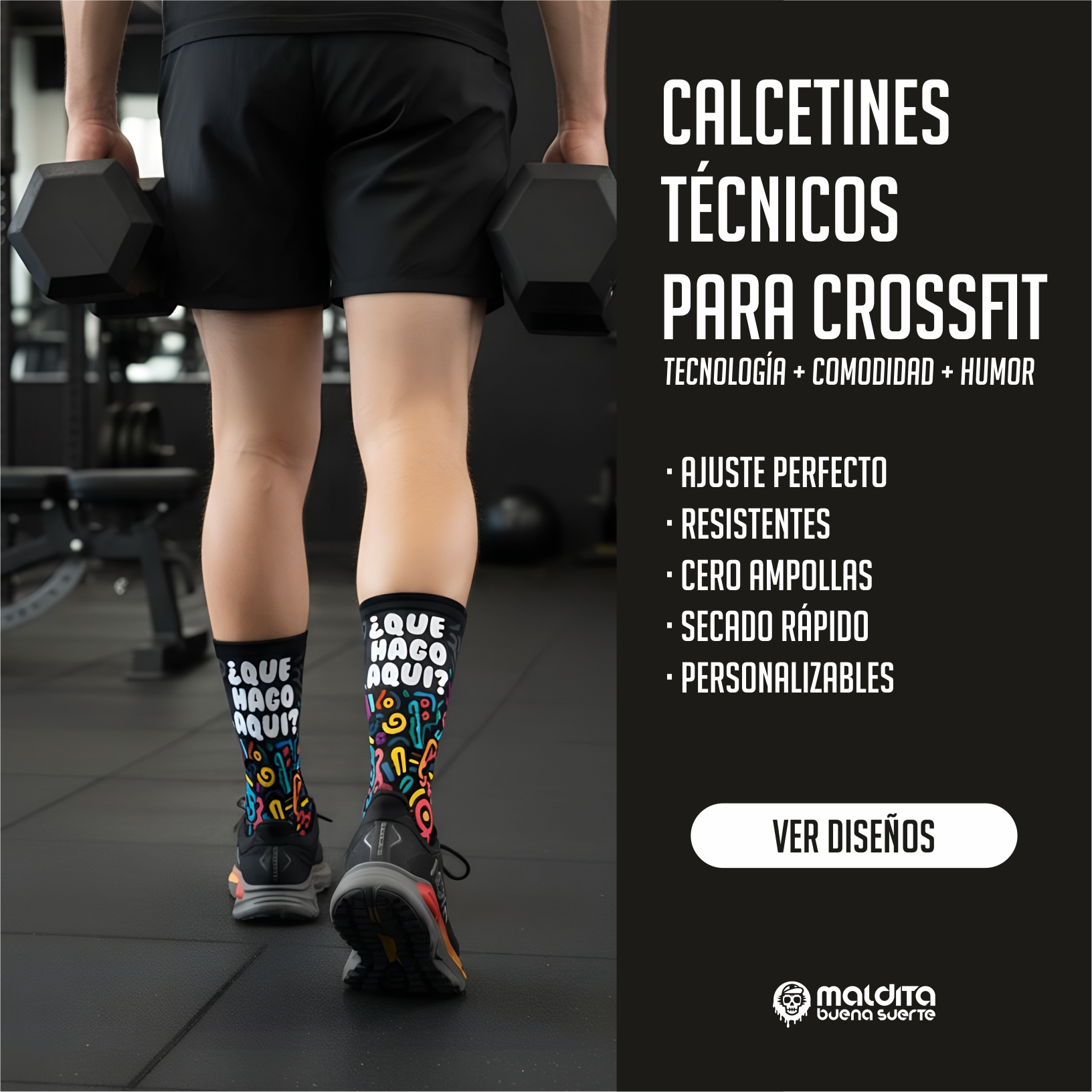 Maldita Buena Suerte Facebook ad