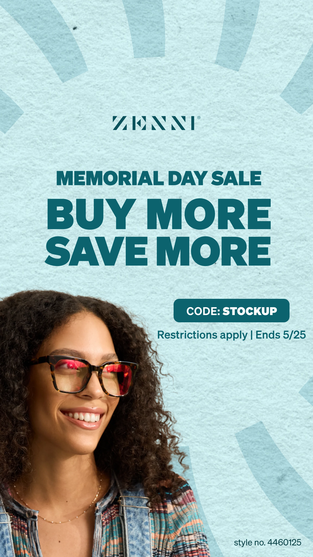 Zenni Optical Facebook ad