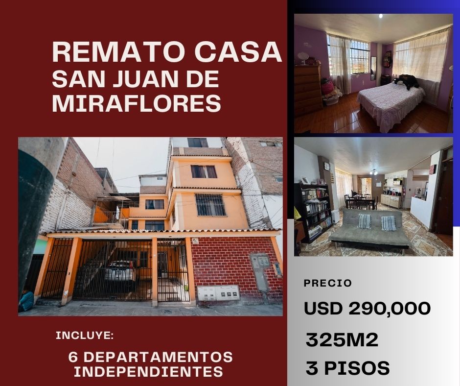 Trasciende Inmobiliaria Facebook ad: Remato casa SJM