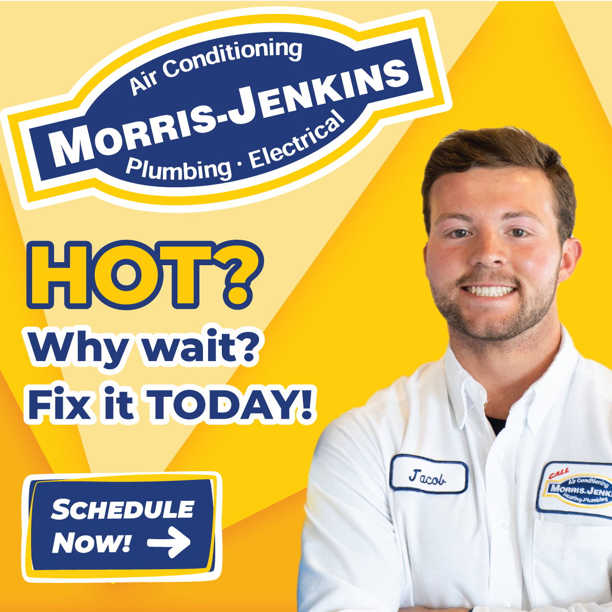 Morris-Jenkins Facebook ad: Your Trusted HVAC Experts