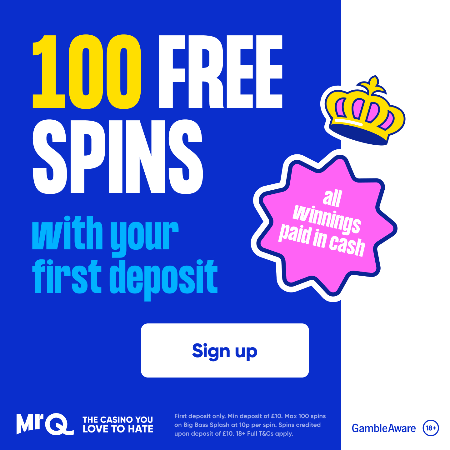 MrQ Facebook ad