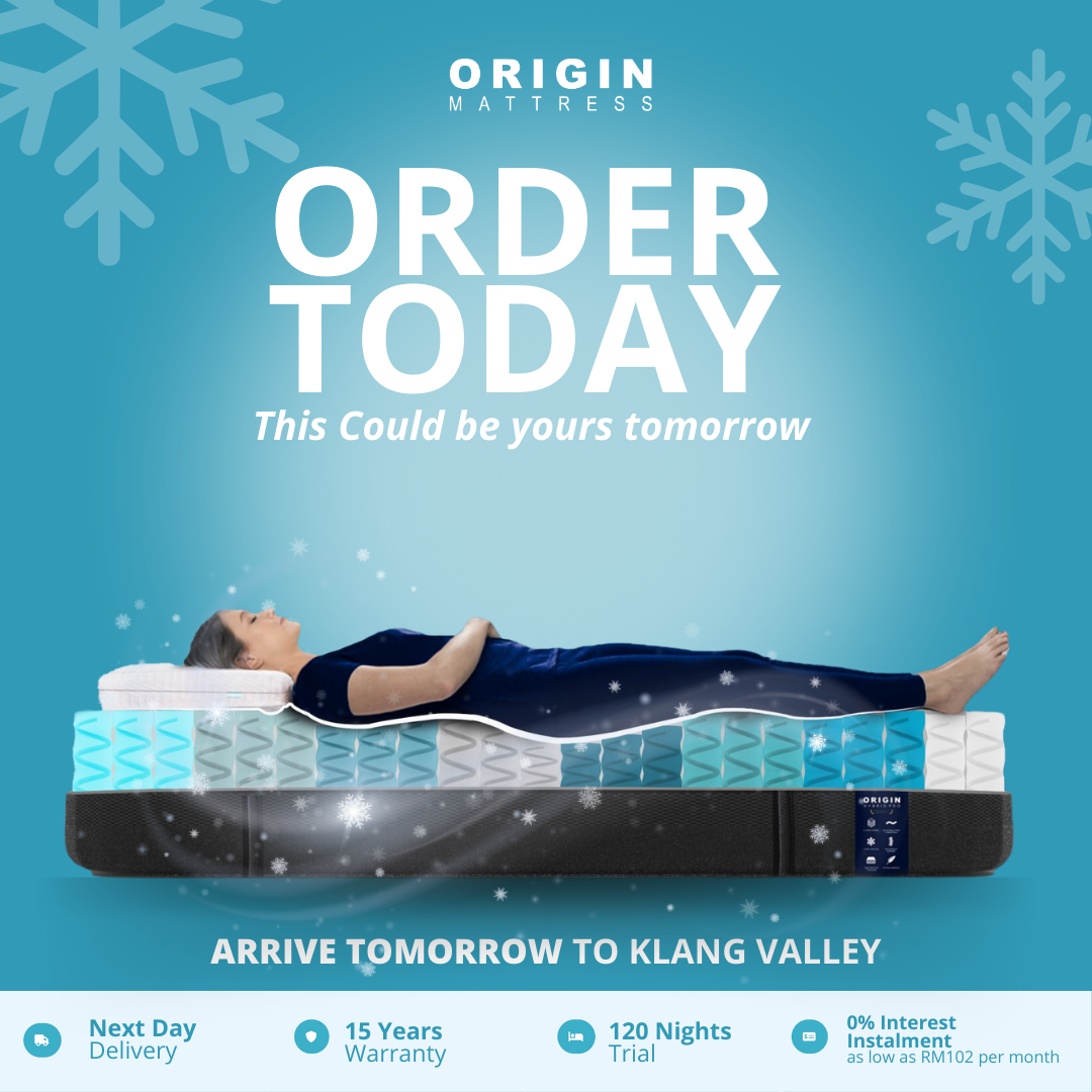 Origin Mattress Malaysia Facebook ad