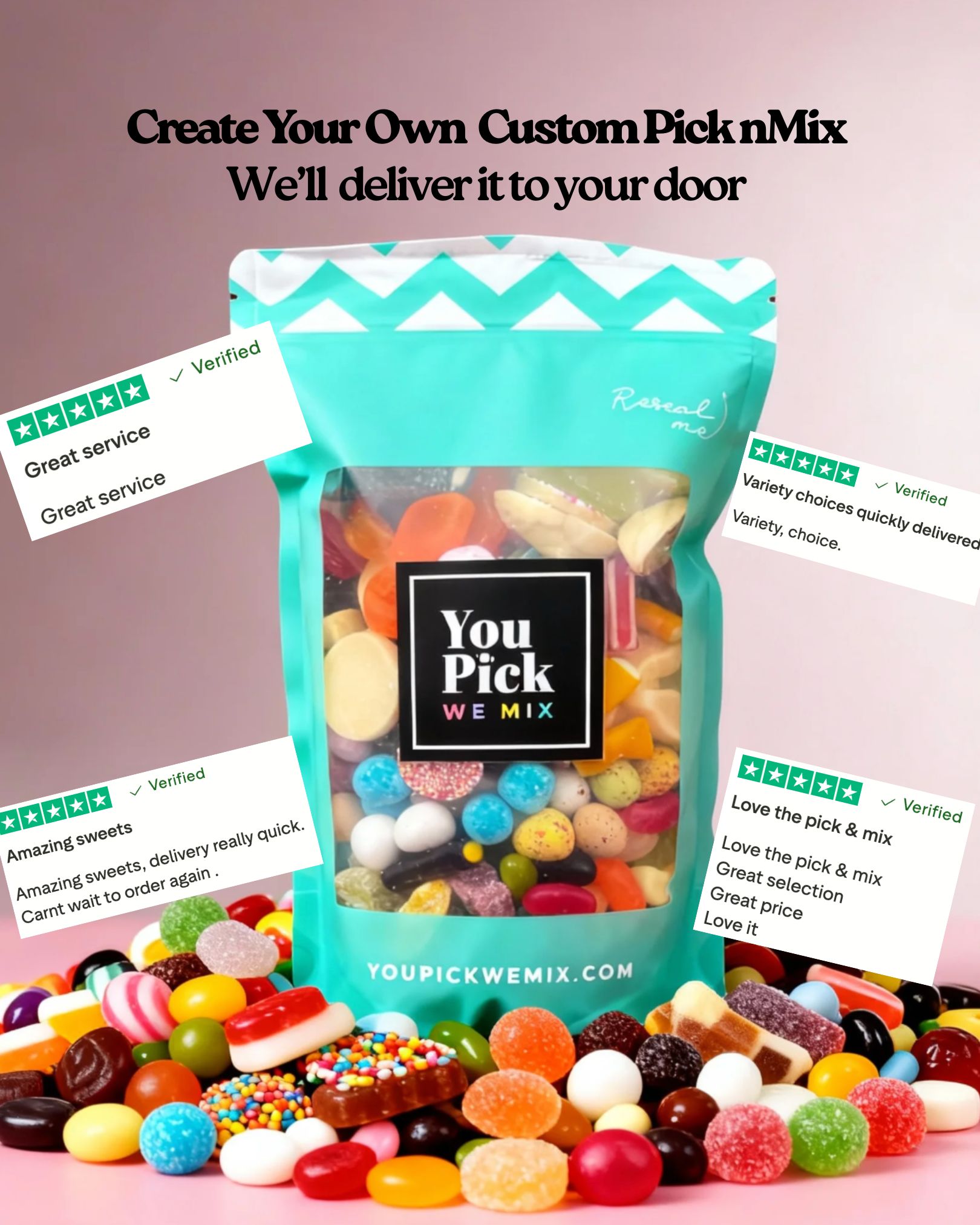 You Pick We Mix Facebook ad