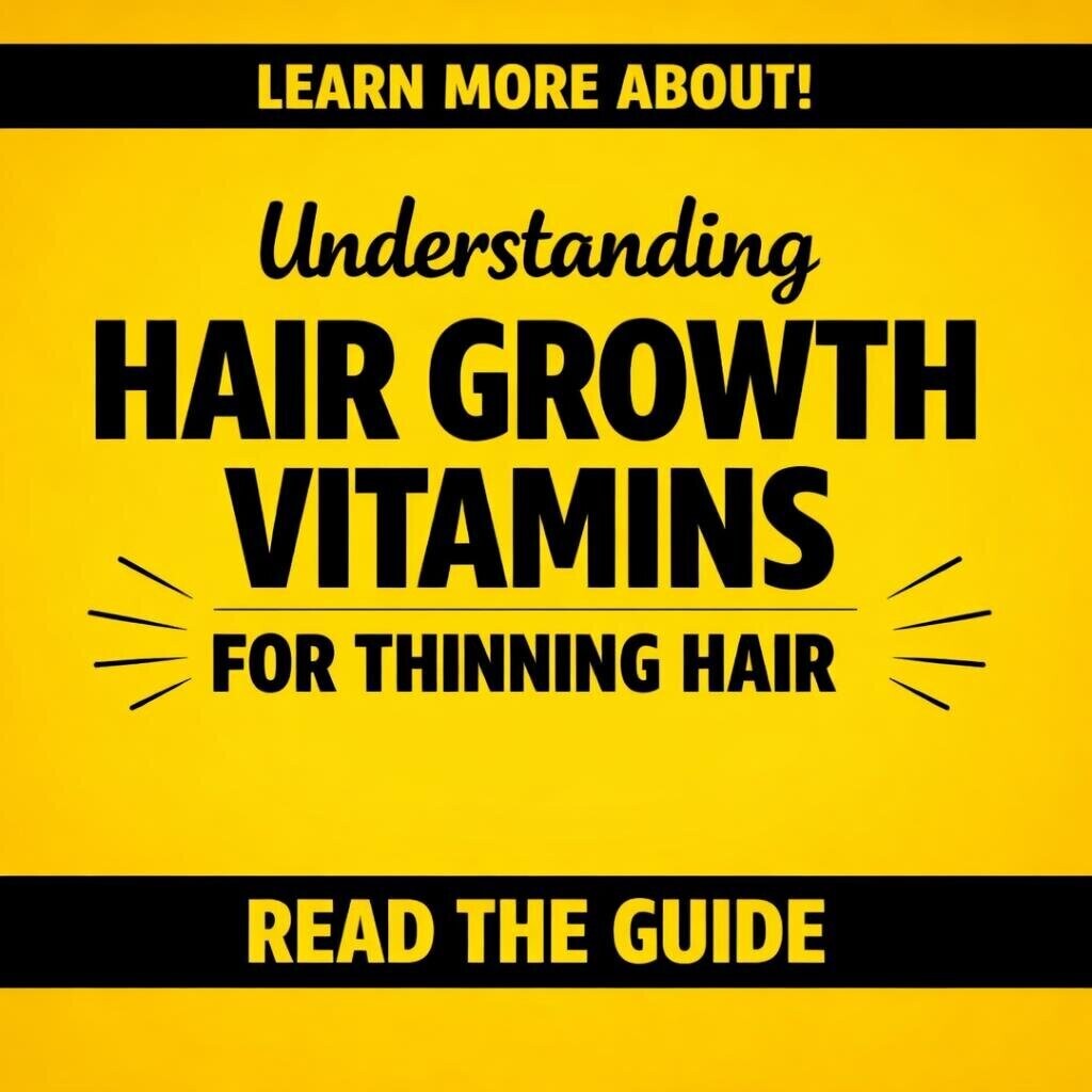 Knowledge Is Power Facebook ad: A Guide to Nutrients That May Support Hair Health