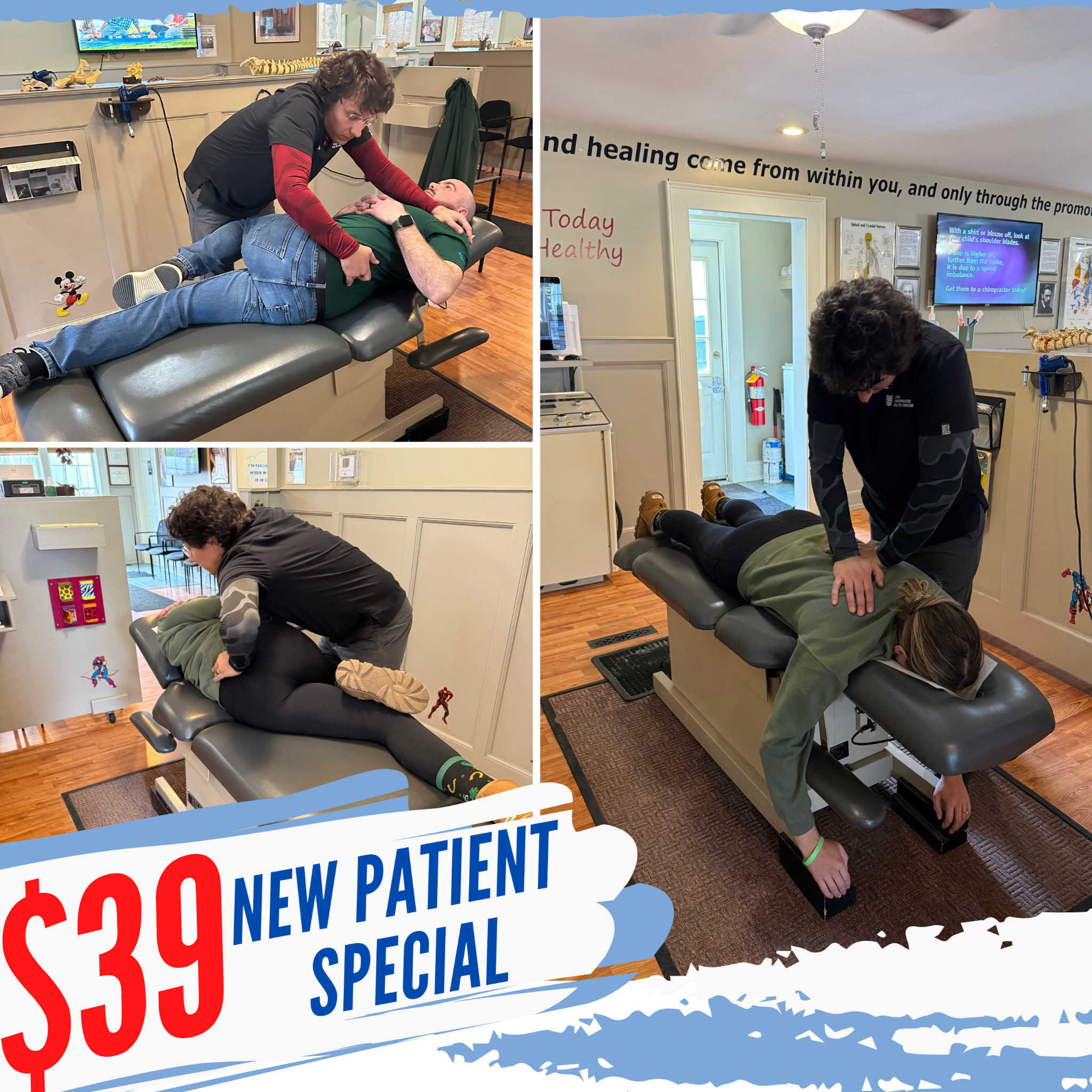 Borio Chiropractic Health Center Facebook ad: 86% Off Our Whole Body Wellness Package!