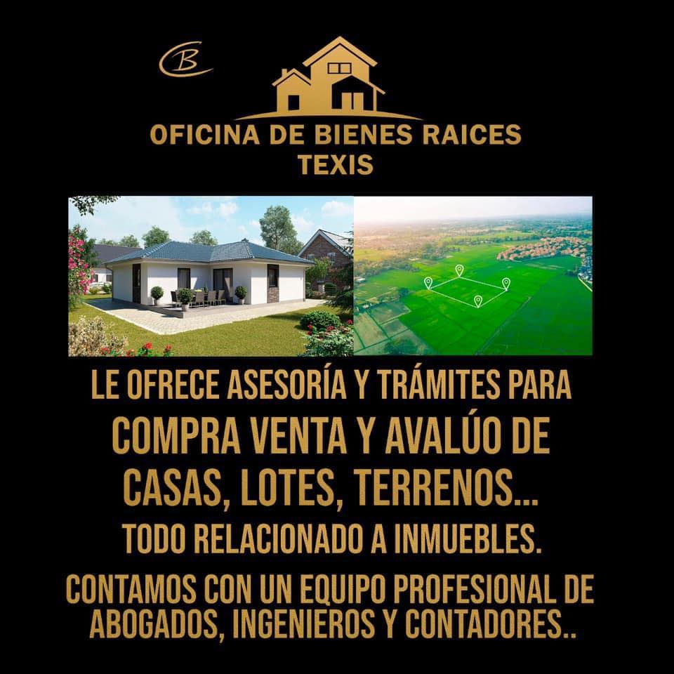 Oficina de Bienes Raices Texis Facebook ad: Compra Venta de Inmuebles