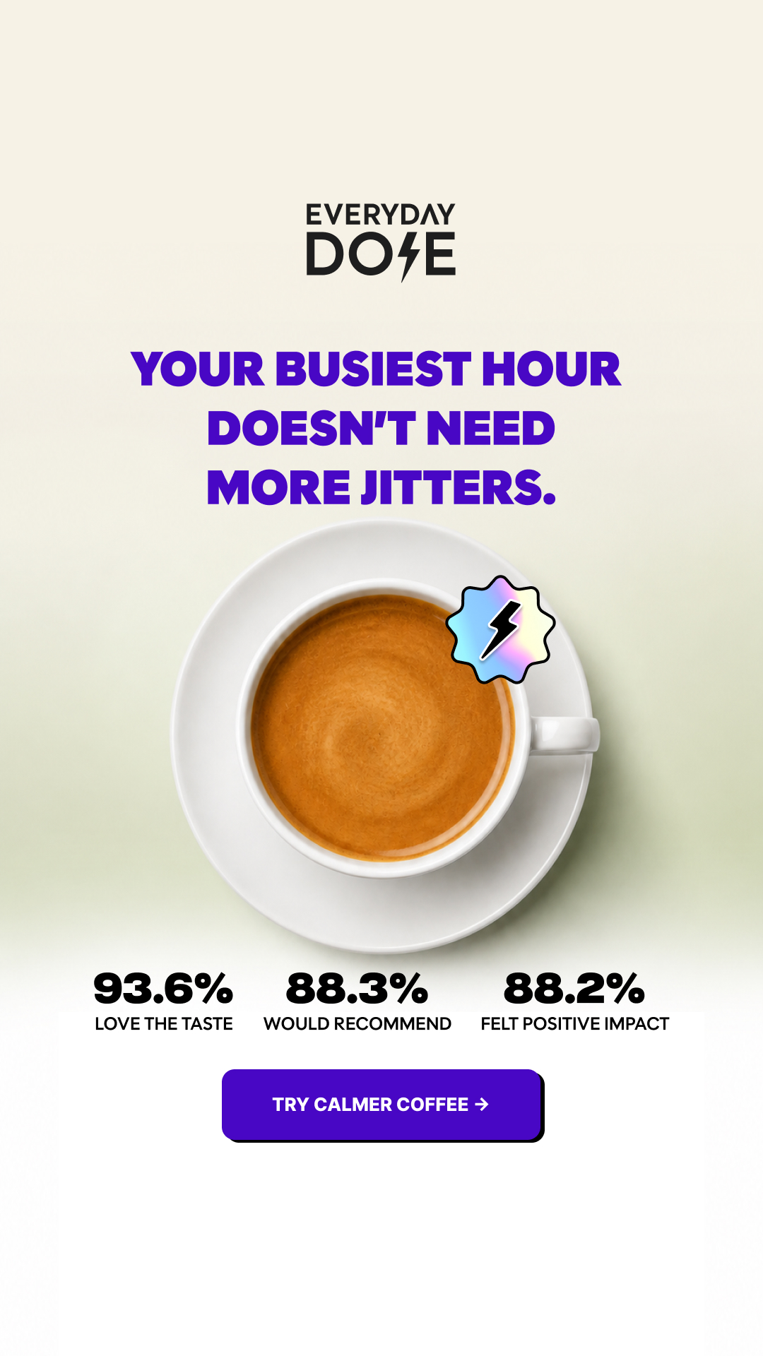 Everyday Dose Facebook ad