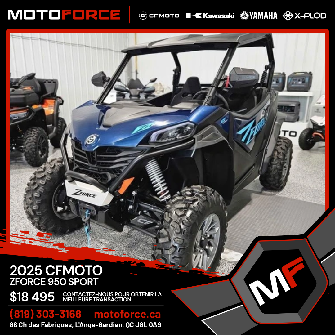 MotoForce Facebook ad: Contactez-nous pour obtenir la meilleure transaction.