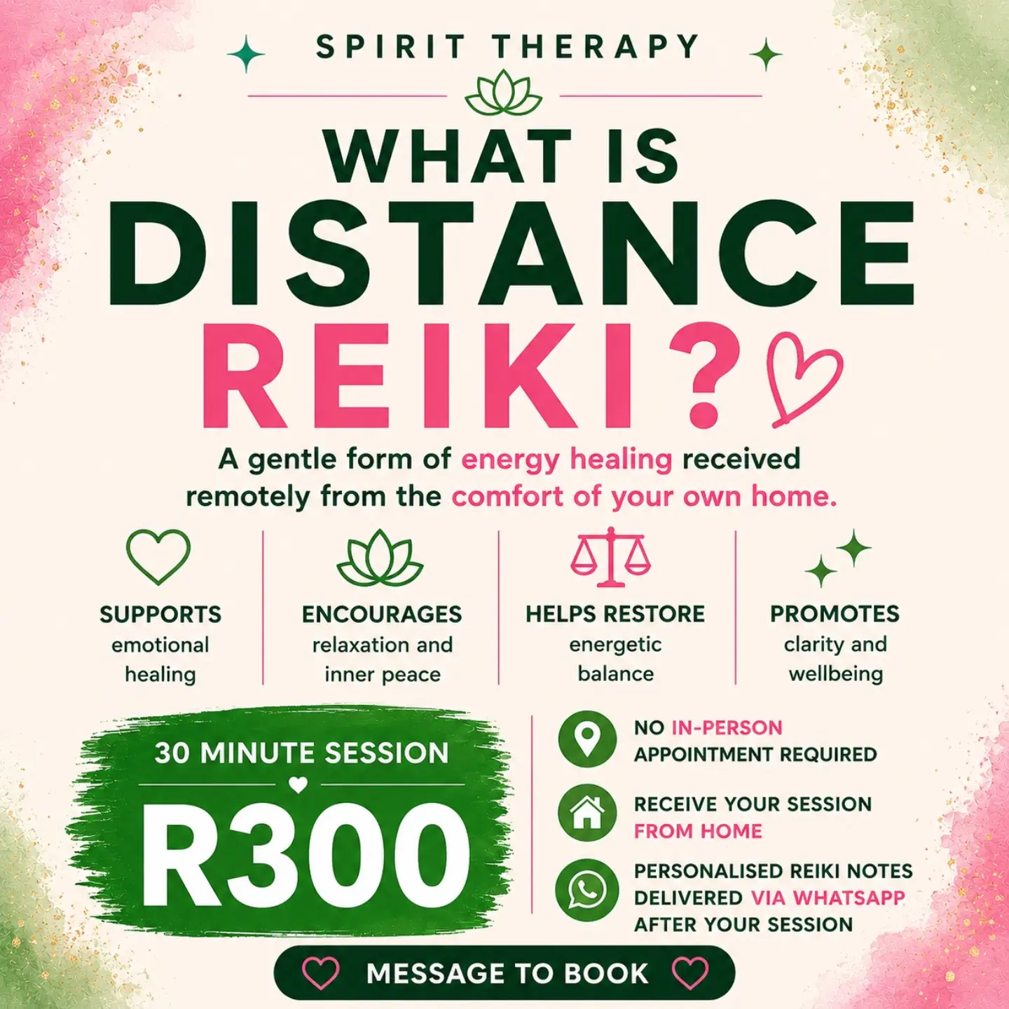 Spirit Therapy Holistic Healing Facebook ad