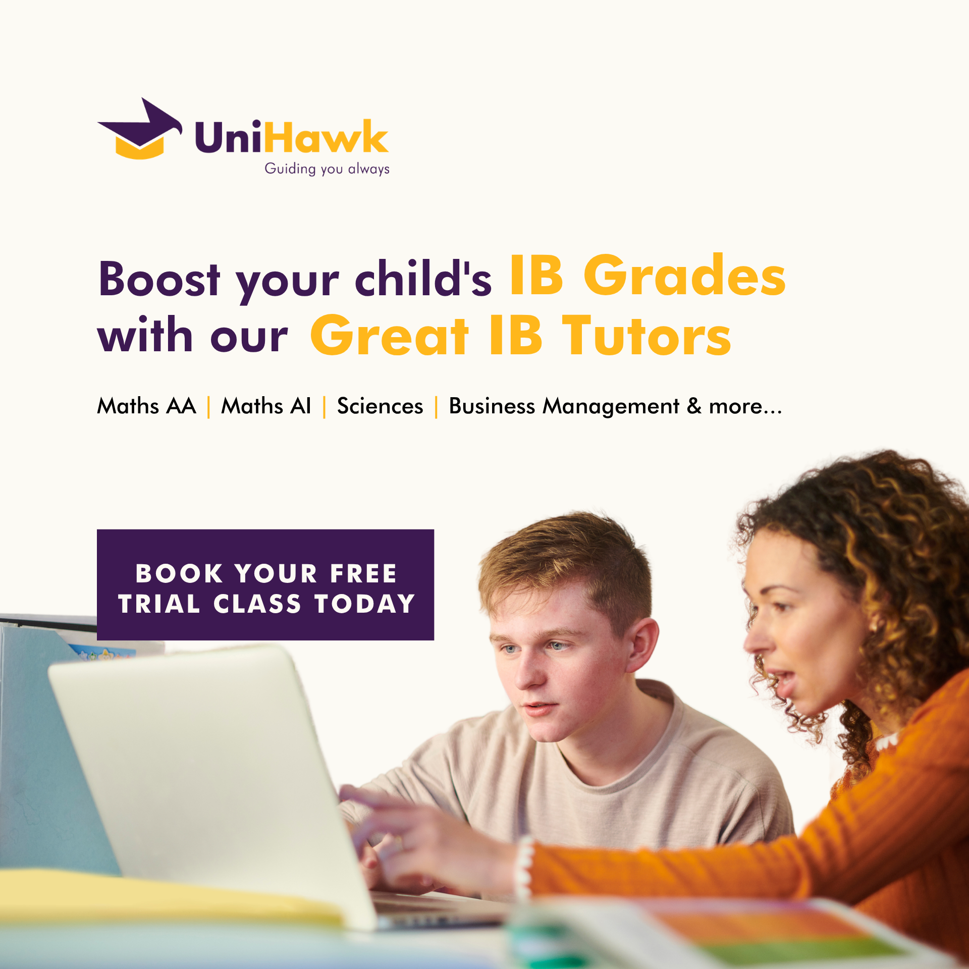 UniHawk Global Facebook ad