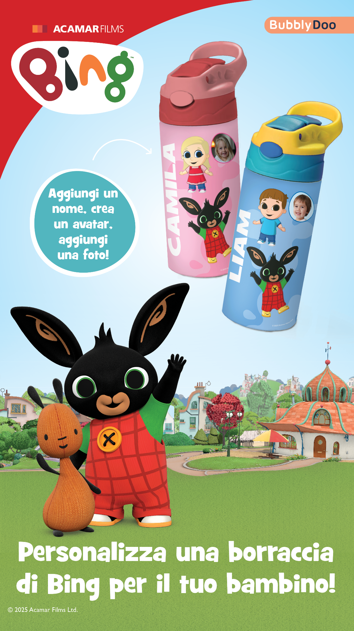 BubblyDoo Libri Facebook ad