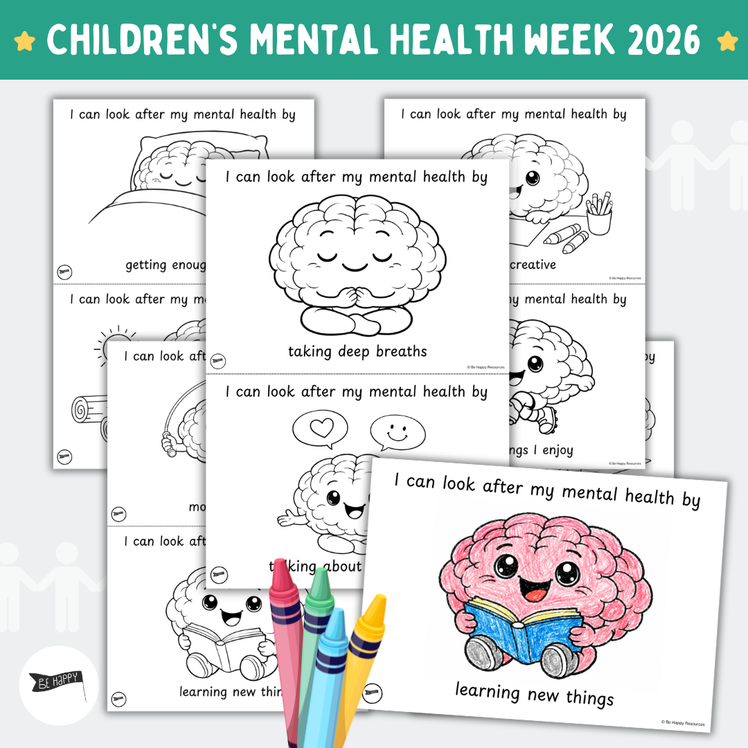 Be Happy Resources Facebook ad: Children’s Mental Health Week 2026 is all about…