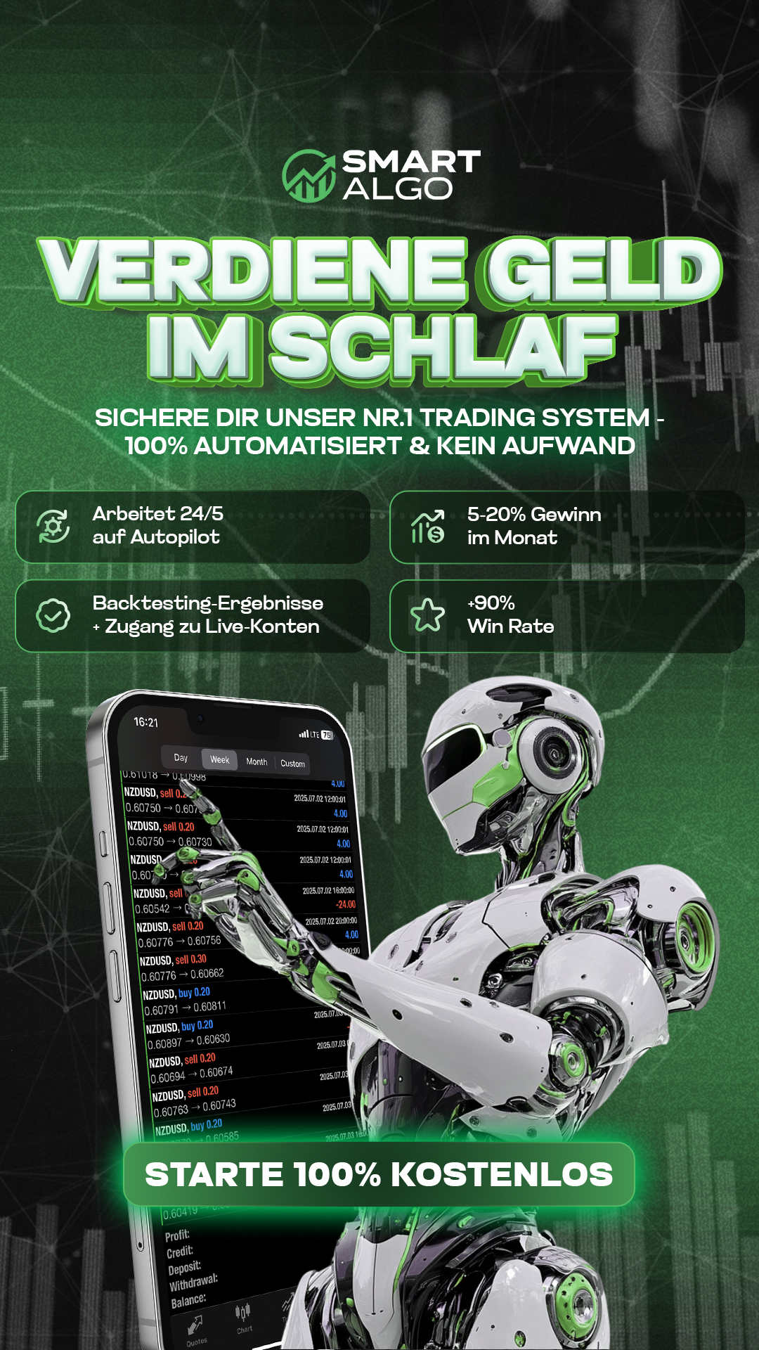 SMART ALGO Facebook ad