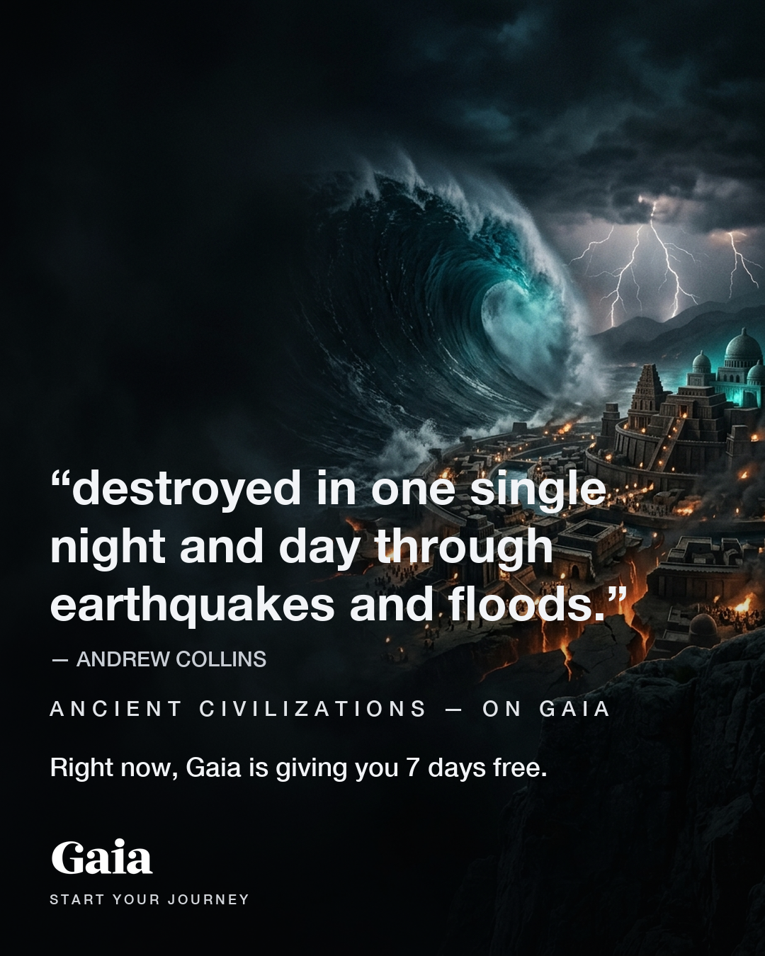 Gaia Facebook ad