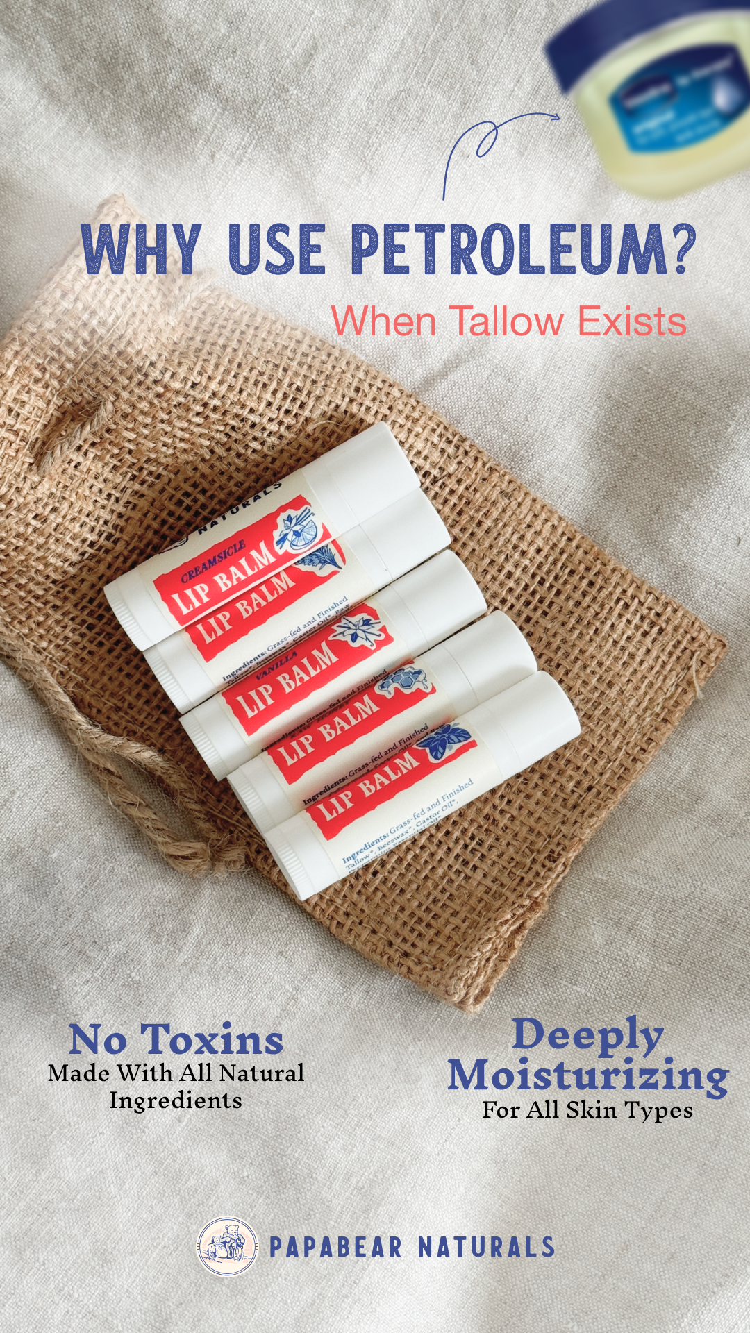Papabear Naturals Facebook ad