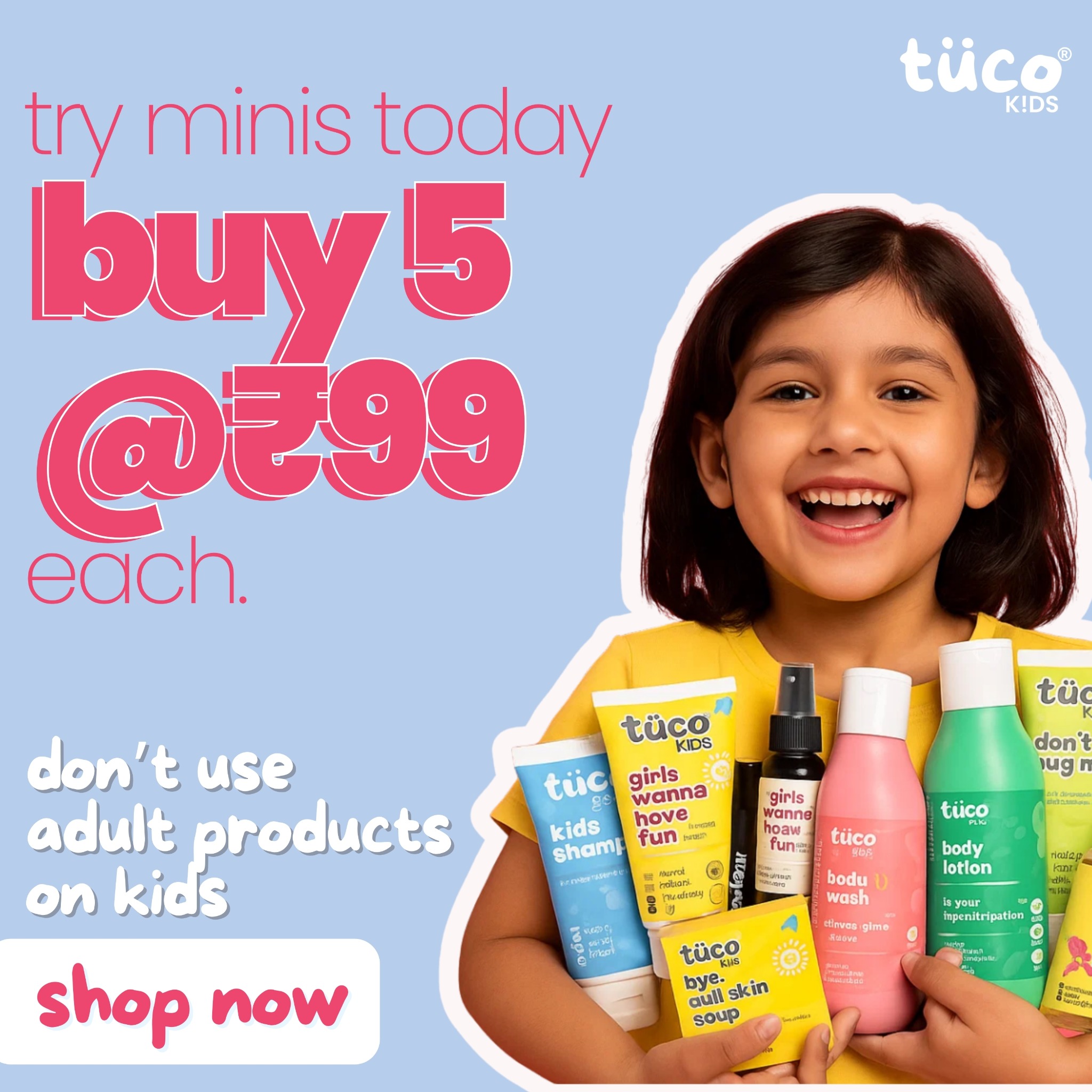 Tuco Kids Facebook ad