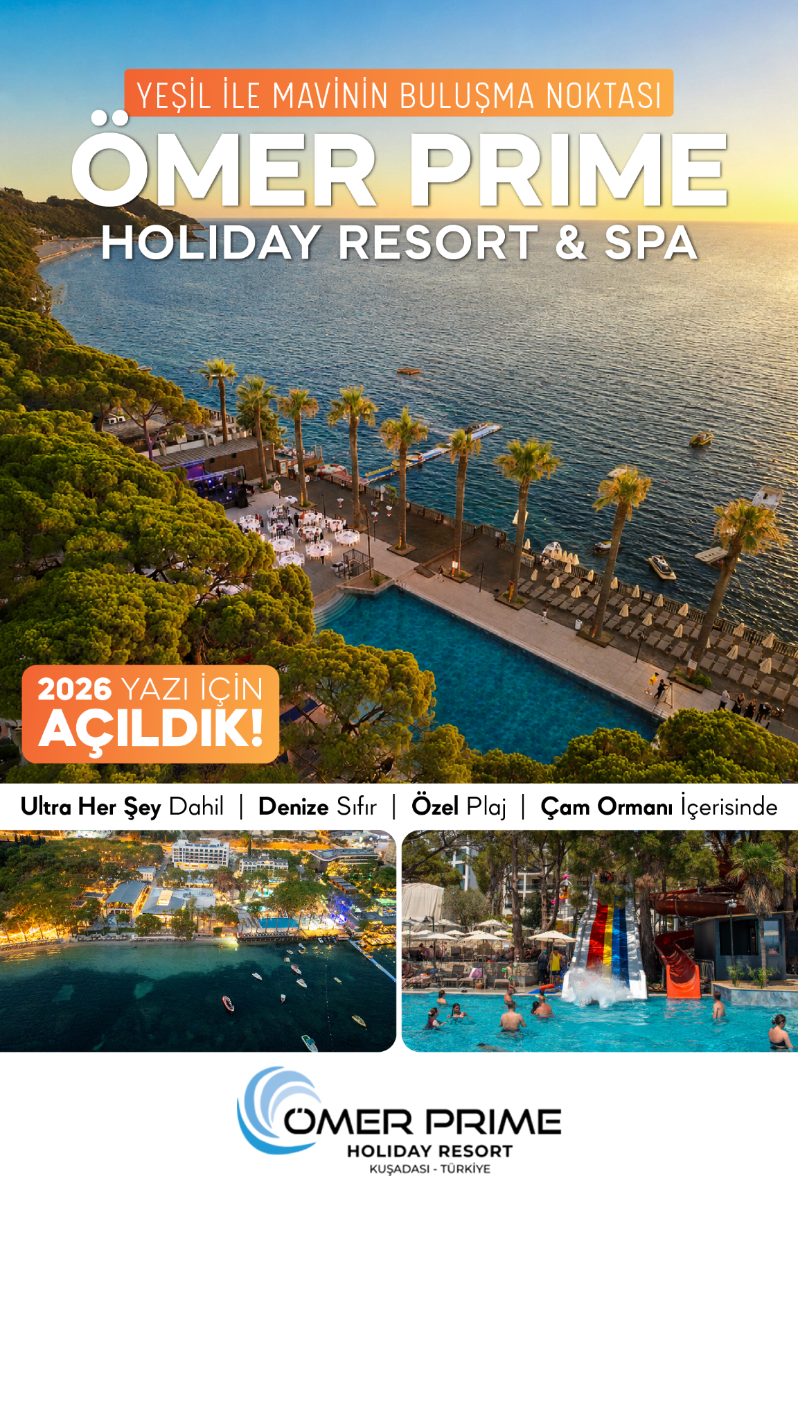 Ömer Prime Holiday Resort Facebook ad from May 26, 2026