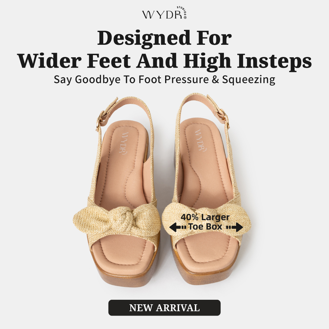 WydrStudios Facebook ad: Wide Fit. Summer Ready.