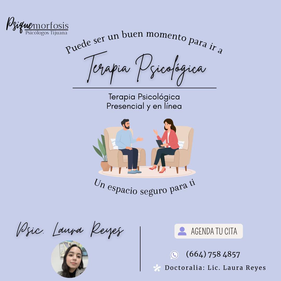 Psic. Laura Reyes Facebook ad: Puede ser un buen momento para ir a…