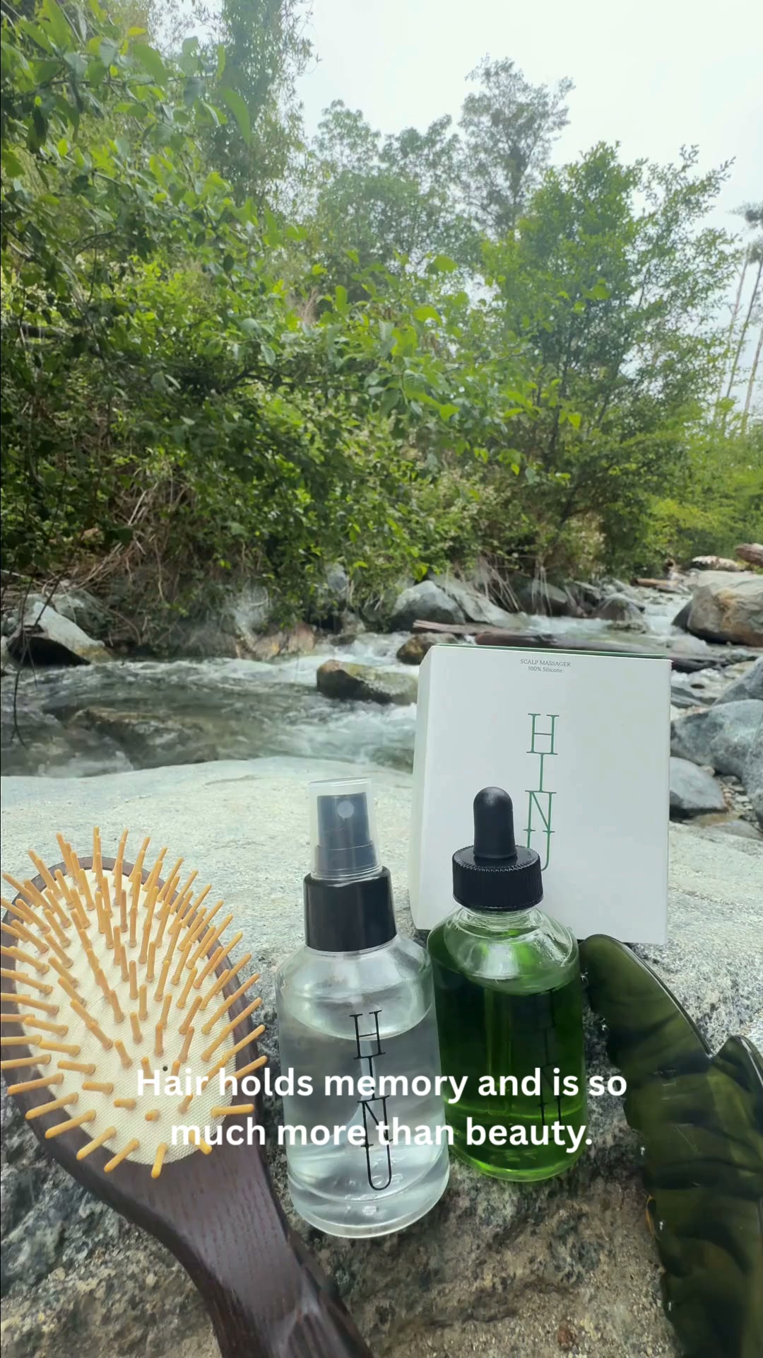 HINU Facebook ad: The fix for thinning and breakage