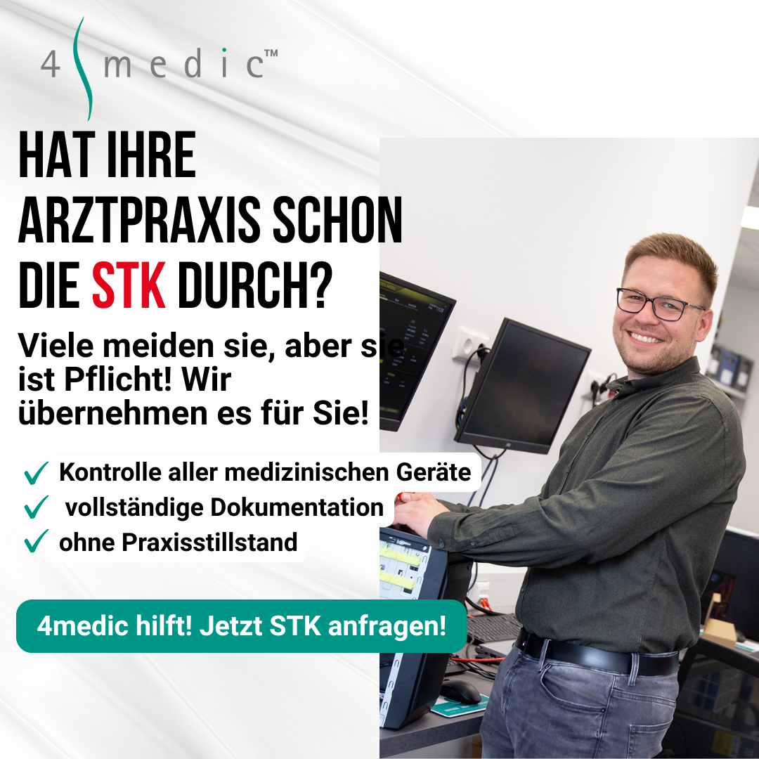 4medic GmbH Facebook ad: STK für Ihre Medizintechnik überfällig?