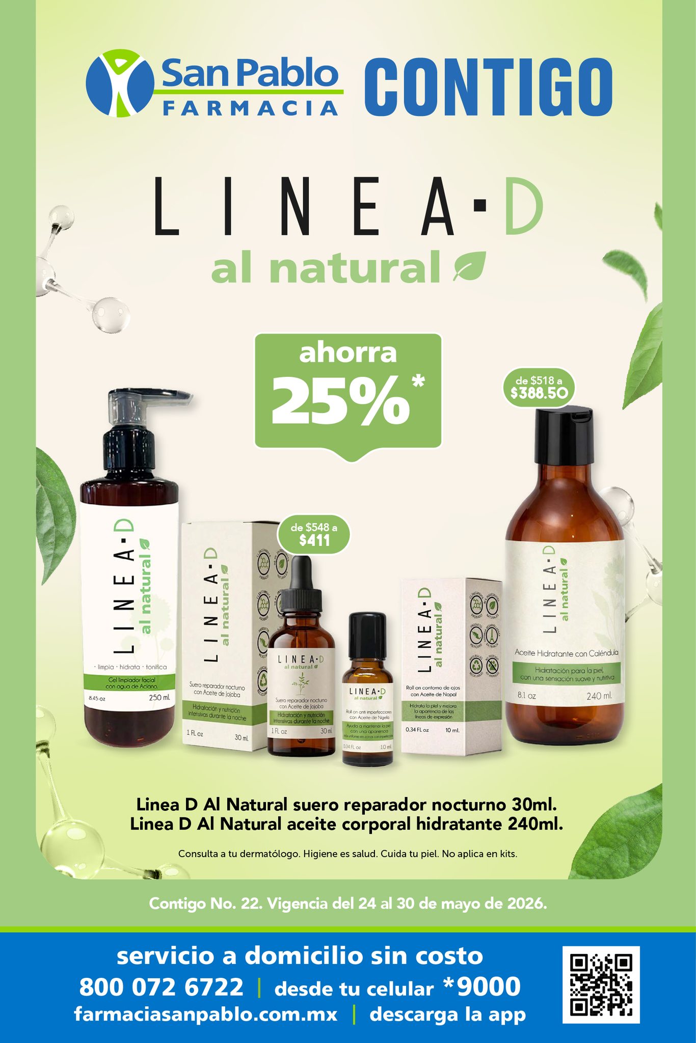 San Pablo Farmacia Facebook ad