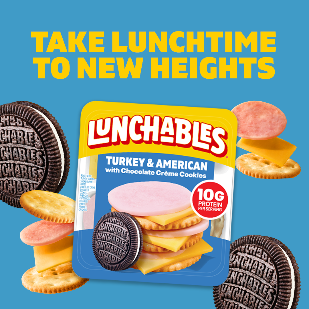 Lunchables Facebook ad: Take lunch to new heights with Lunchables’ buttery…