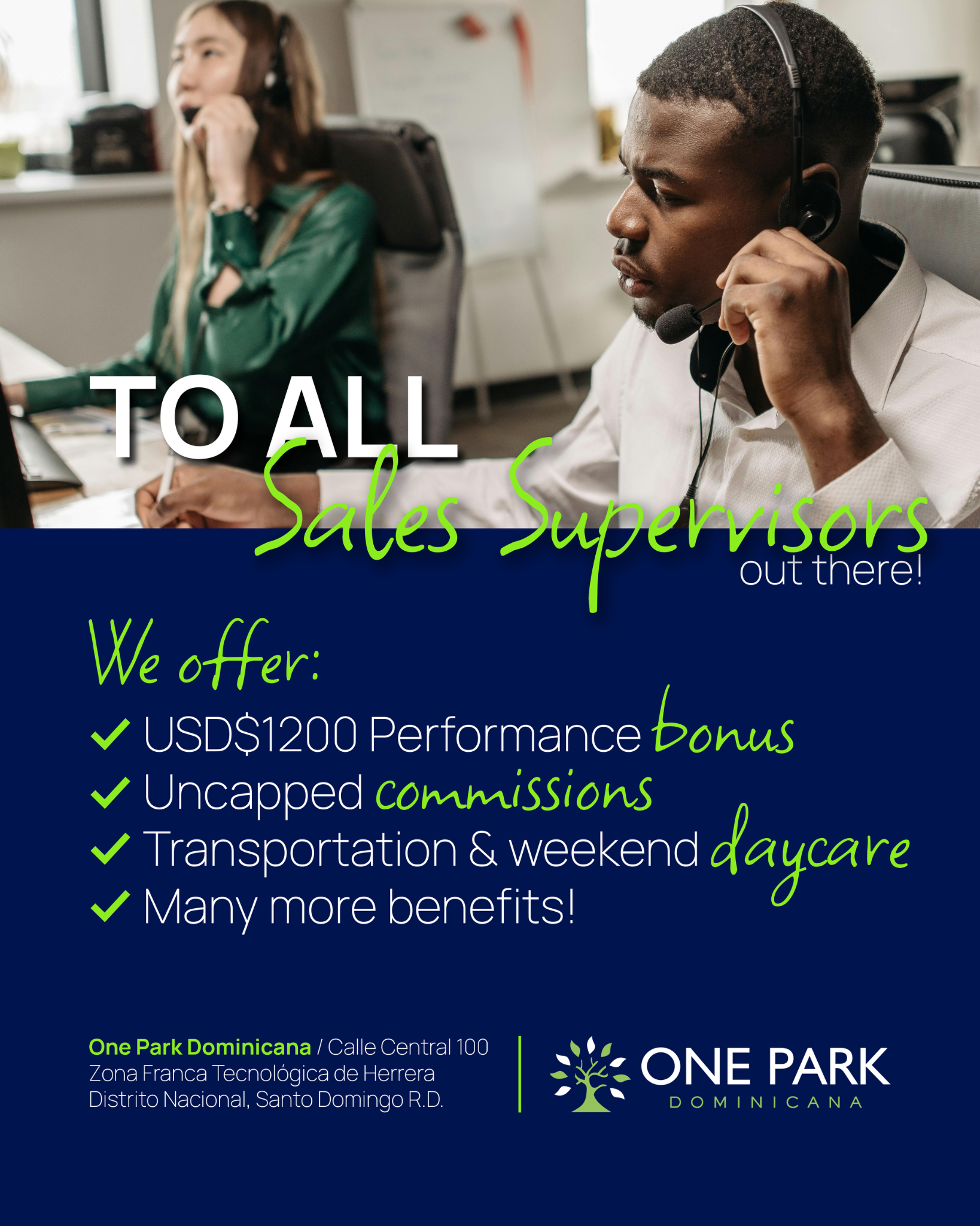 One Park Dominicana Facebook ad