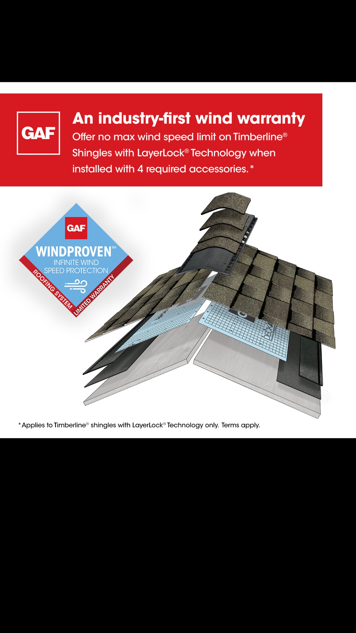 GAF - Roofing Facebook ad