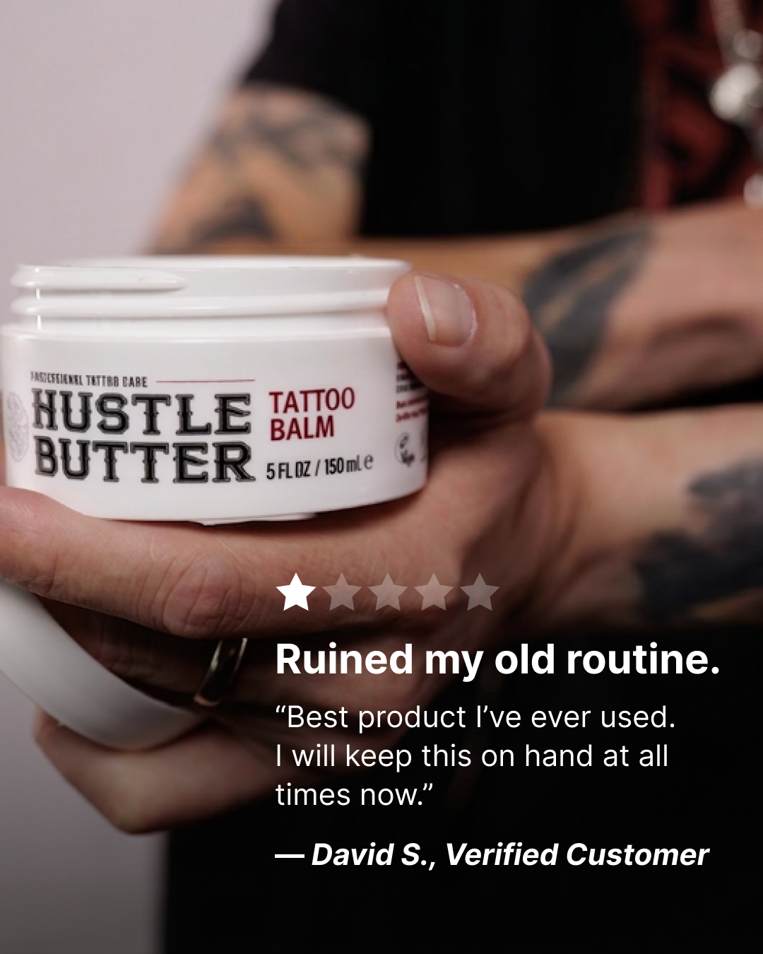 Hustle Butter Deluxe Facebook ad