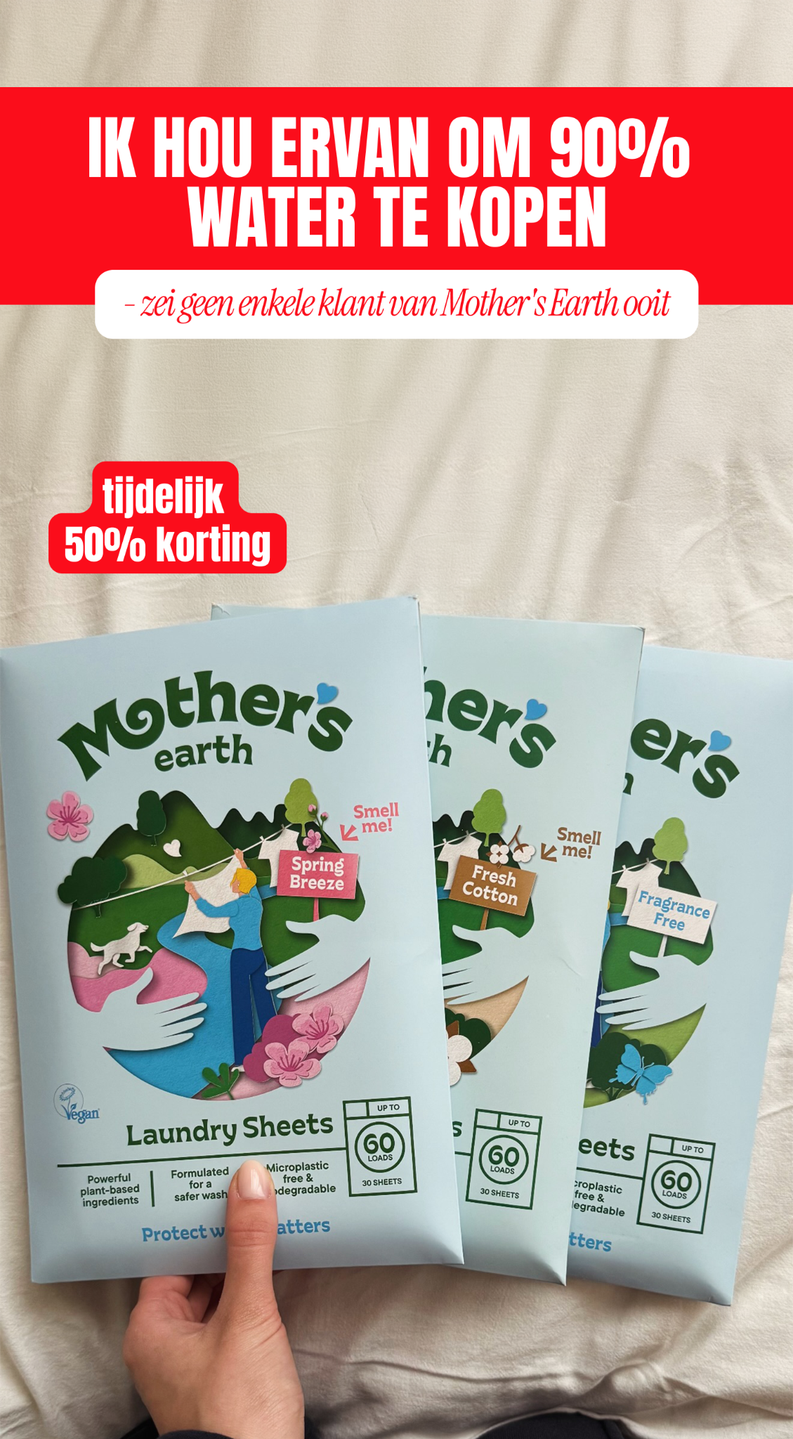 Mothers Earth Facebook ad