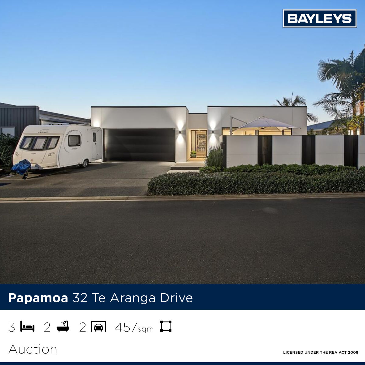 Angela and Nick Fleet - Bayleys Papamoa Facebook ad: The art of living well