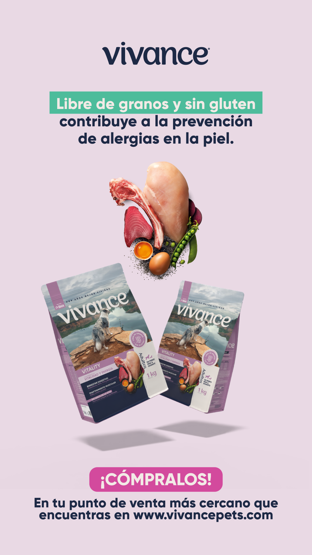 Vivance Pets Facebook ad