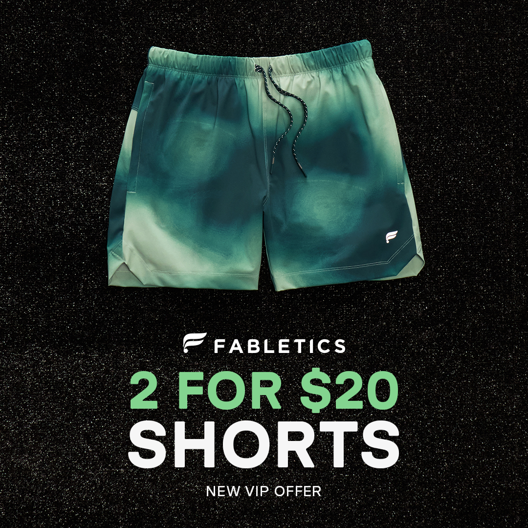 Fabletics Men Facebook ad: NEW DROPS