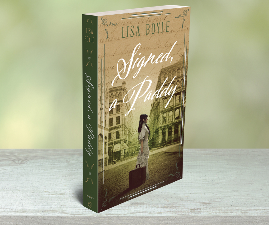 Lisa Boyle Facebook ad: Signed, A Paddy