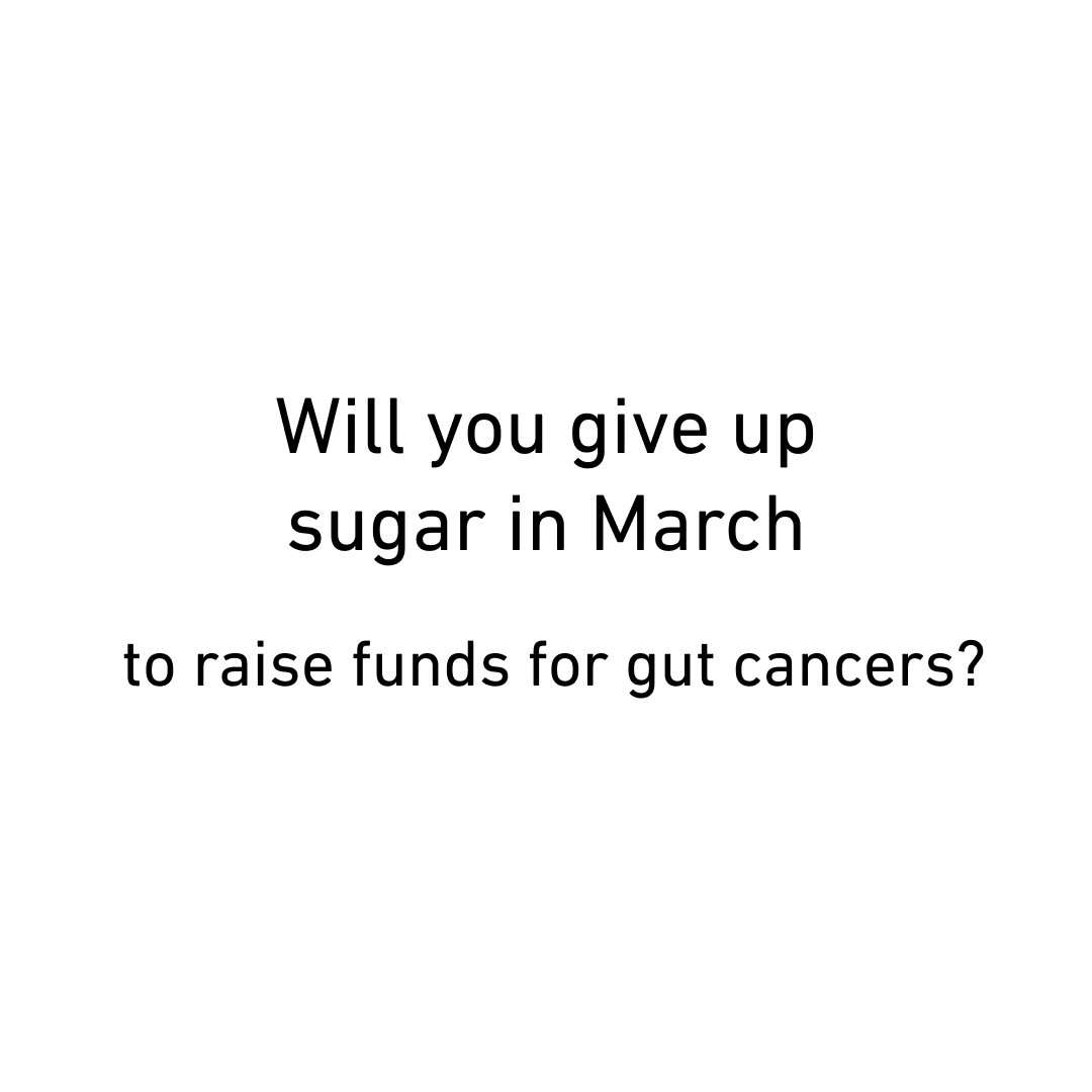 Gut Cancer Foundation Facebook ad: Give It Up for Gut Cancer
