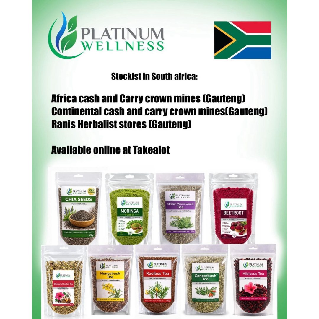 Platinum Wellness Facebook ad: Platinum Wellness Products now available instore and online