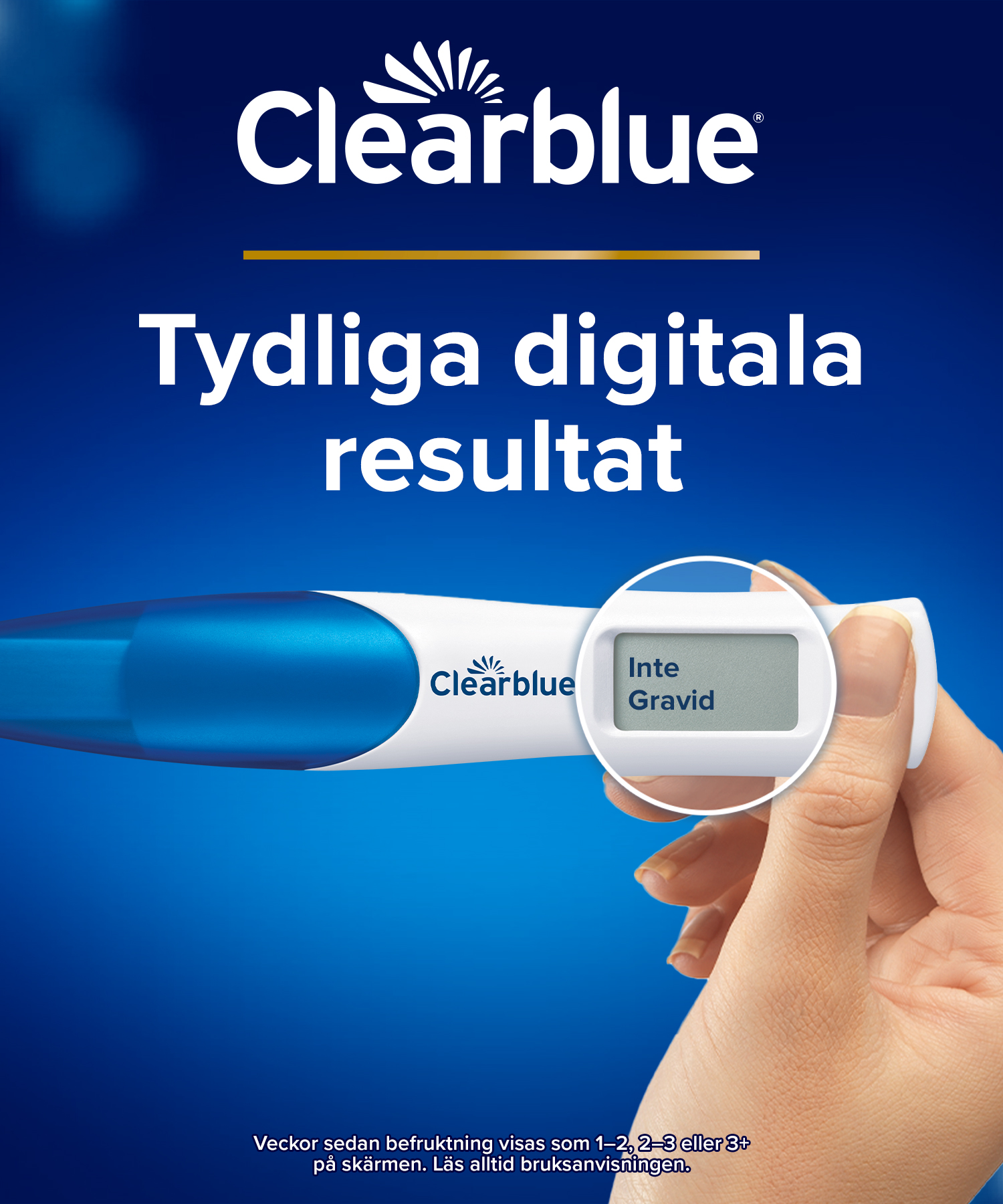 Clearblue Facebook ad