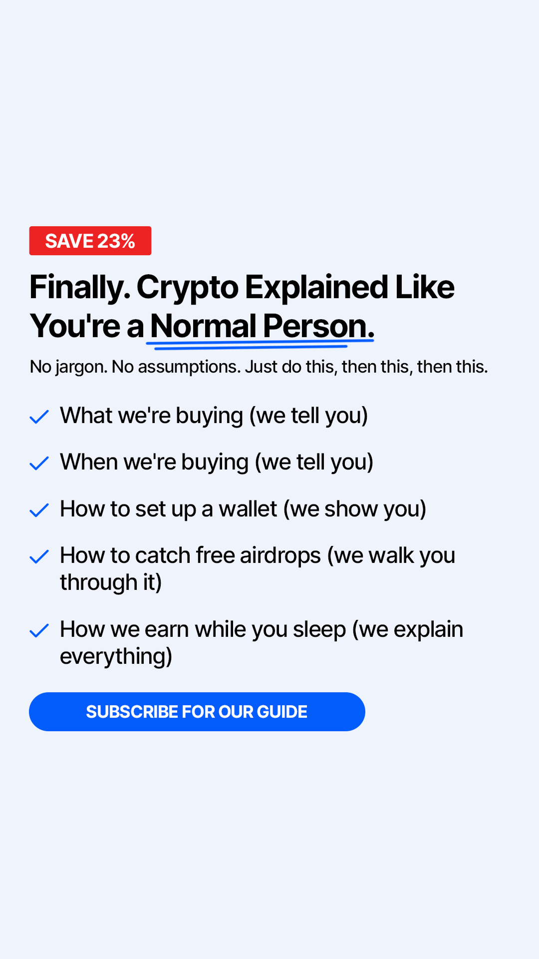 Cryptonary Facebook ad