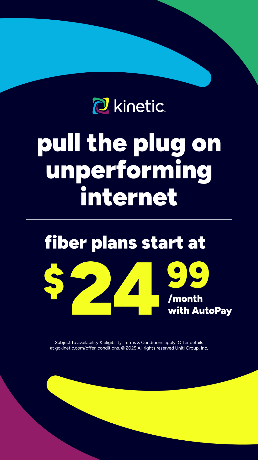 Kinetic Internet Facebook ad