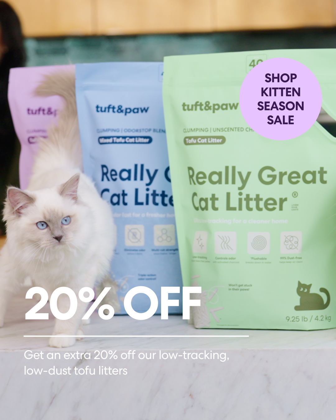 Tuft & Paw Facebook ad