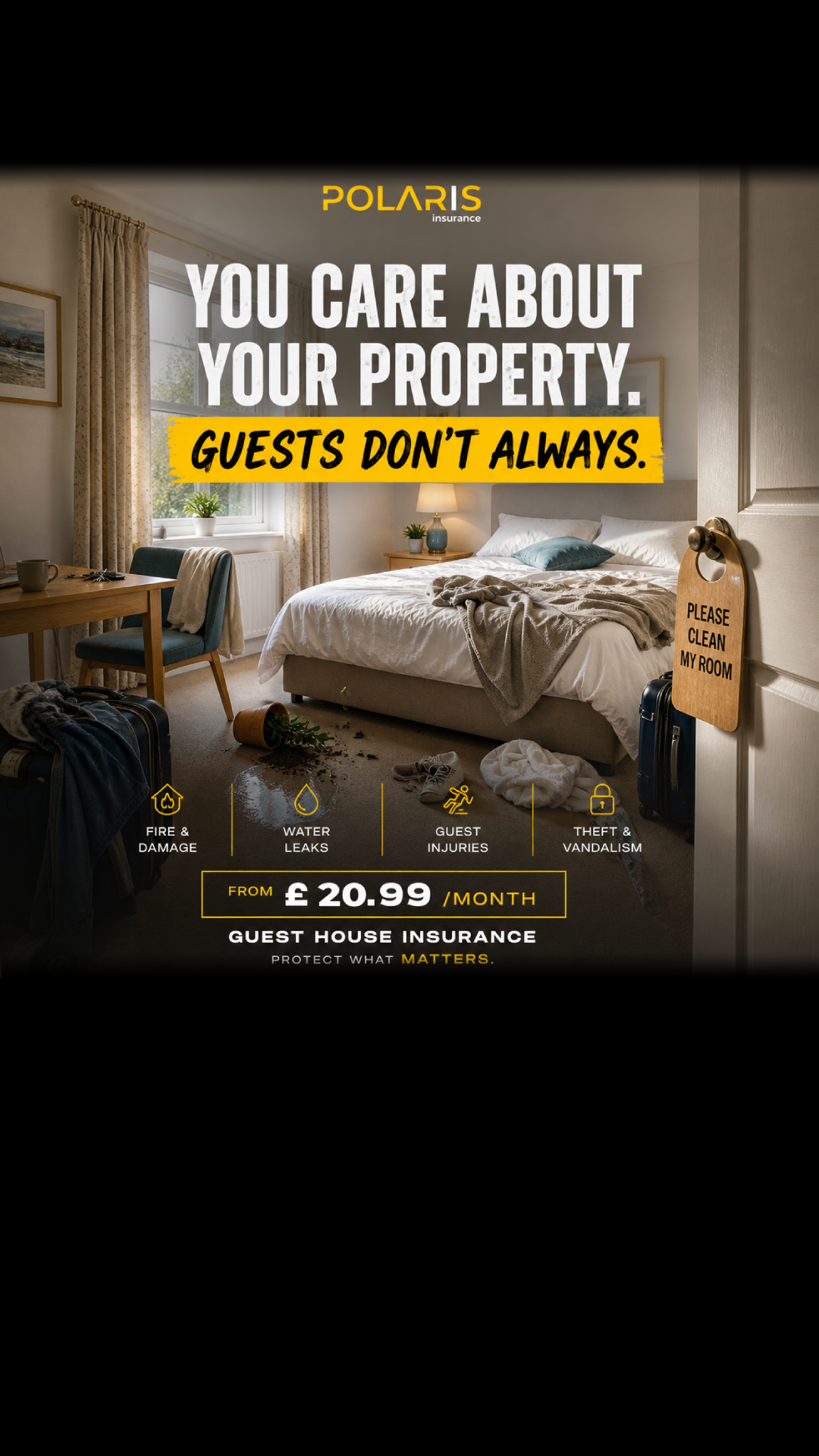 Polaris Insurance Facebook ad from May 1, 2026