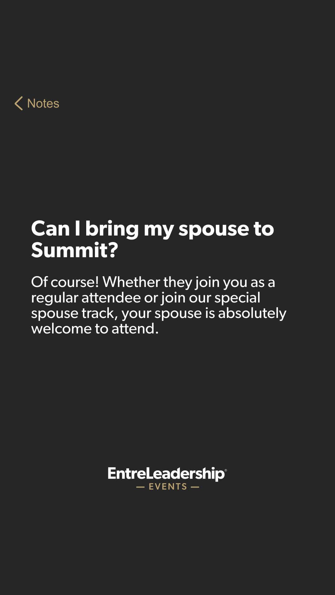 EntreLeadership Facebook ad